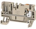 Terminal Block, Clamp, 2 Poles, 800V, 24A, 2.5mm², Dark Beige, Pack of 100 pieces